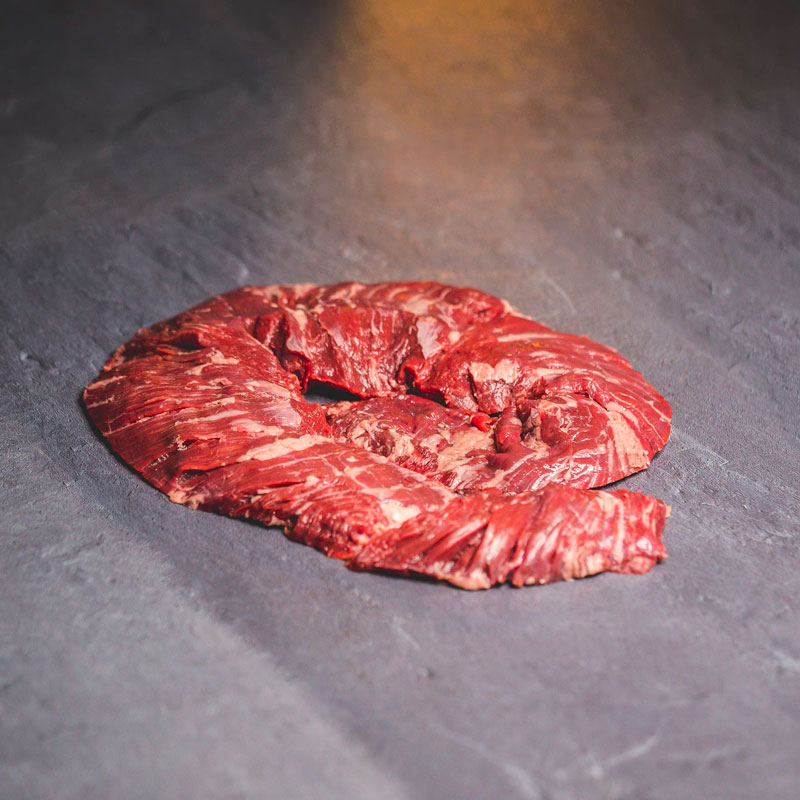 Skirt Steak skirt steak su piano grigio